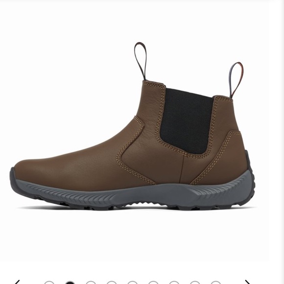 Men Columbia Landroamer  Espresso II Warp Red Scout Leather new in box Size 11.5 - Picture 2 of 10